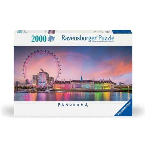 Ravensburger - Puzzle panorama Londra colorata 2000 piese - poza 2