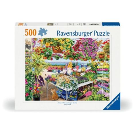 Ravensburger - Puzzle paradisul plantelor 500 piese - poza 1