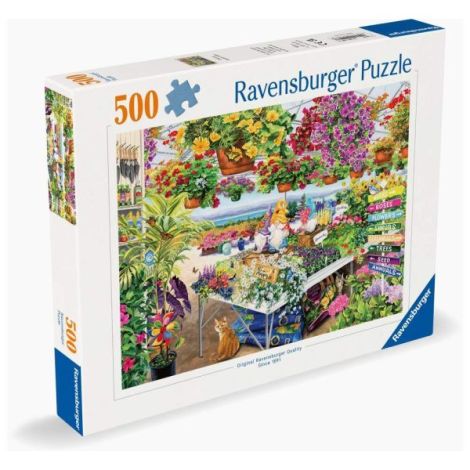 Ravensburger - Puzzle paradisul plantelor 500 piese - poza 2