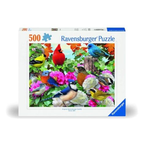 Ravensburger - Puzzle pasari 500 piese design nou - poza 1