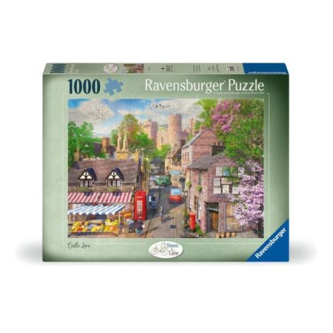 Ravensburger - Puzzle pe alee numarul 5 Castle Lane 1000 piese - poza 1