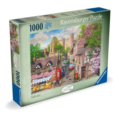 Ravensburger - Puzzle pe alee numarul 5 Castle Lane 1000 piese - poza 2