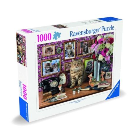 Ravensburger - Puzzle pisicuta draguta 1000 piese design nou - poza 2