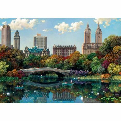Ravensburger - Puzzle podul Bow Central Park New York 1000 piese - poza 3