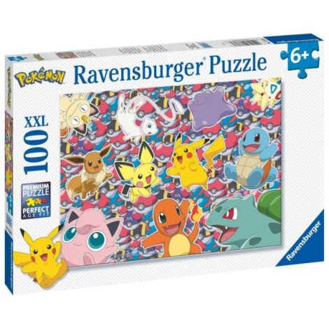 Ravensburger - Puzzle Pokemon gata de lupta 100 piese XXL - poza 2