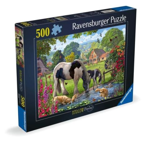 Ravensburger - Puzzle Poneii din Hadlow 500 piese - poza 1