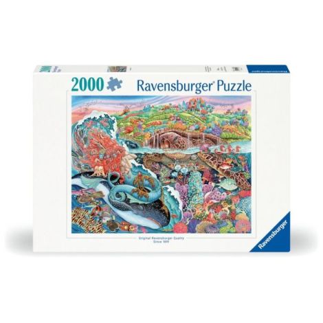 Ravensburger - Puzzle povestea adancurilor 2000 piese - poza 1
