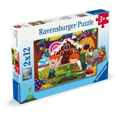 Ravensburger - Puzzle povesti cu zane 2x12 piese - poza 2