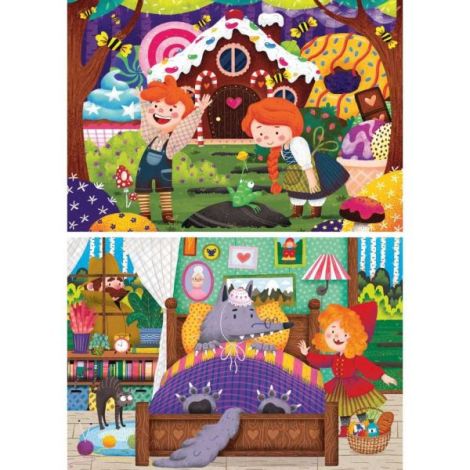 Ravensburger - Puzzle povesti cu zane 2x12 piese - poza 3
