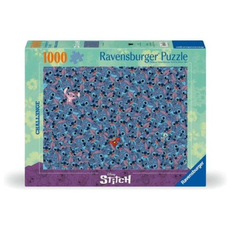 Ravensburger - Puzzle provocare Disney Stitch 1000 piese - poza 1