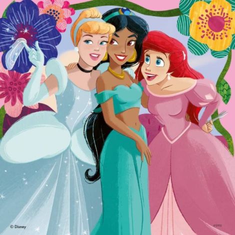 Ravensburger - Puzzle puterea printeselor Disney 3x49 piese - poza 2