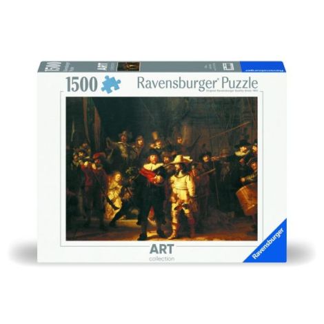 Ravensburger - Puzzle Rembrandt rondul de noapte 1500 piese design nou - poza 1
