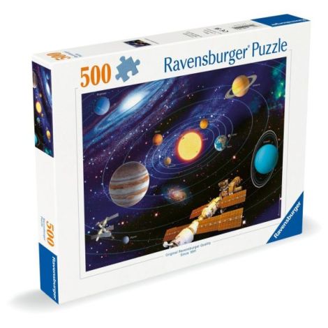 Ravensburger - Puzzle sistemul solar 500 piese design nou - poza 1