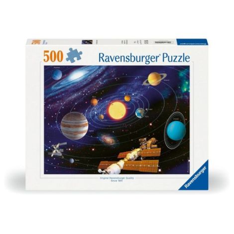 Ravensburger - Puzzle sistemul solar 500 piese design nou - poza 2