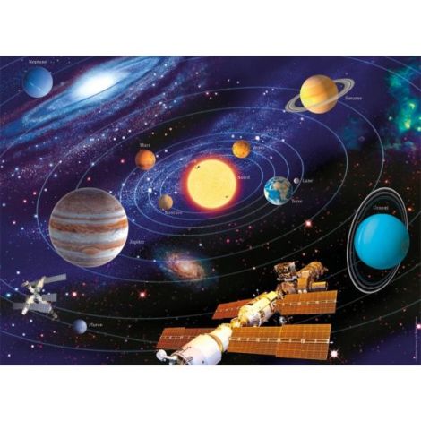 Ravensburger - Puzzle sistemul solar 500 piese design nou - poza 3