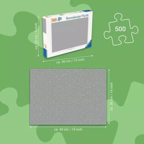 Ravensburger - Puzzle strazile din Pisa 500 piese design nou - poza 4
