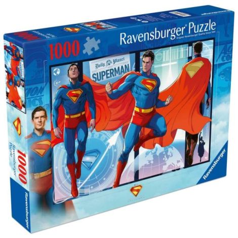 Ravensburger - Puzzle Superman 1000 piese - poza 1