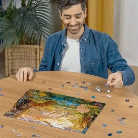 Ravensburger - Puzzle tinutul dinozaurilor 500 piese design nou - poza 4