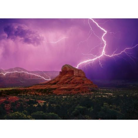 Ravensburger - Puzzle tunet roz 500 piese - poza 1