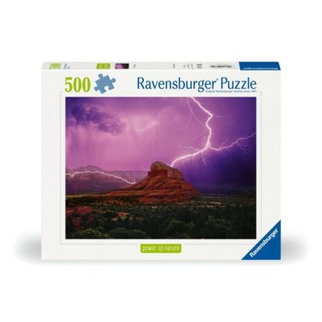 Ravensburger - Puzzle tunet roz 500 piese - poza 2