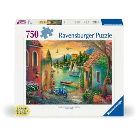 Ravensburger - Puzzle vedere din vila europeana 750 piese mari - poza 1