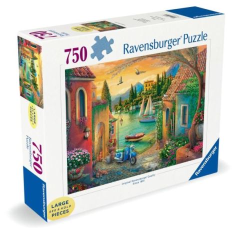 Ravensburger - Puzzle vedere din vila europeana 750 piese mari - poza 2