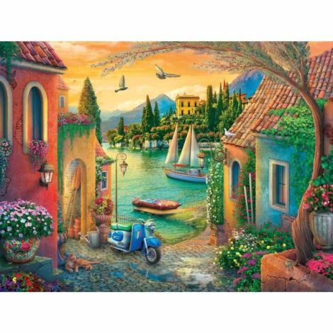 Ravensburger - Puzzle vedere din vila europeana 750 piese mari - poza 3