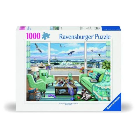 Ravensburger - Puzzle vedere la plaja 1000 piese design nou - poza 1