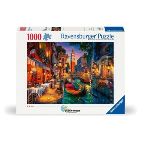 Ravensburger - Puzzle Venetia in lumina noptii 1000 piese - poza 2