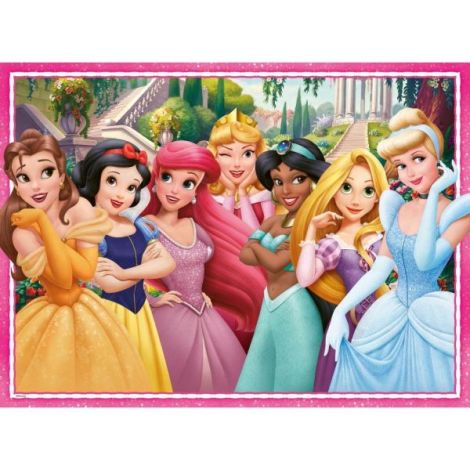 Ravensburger - Puzzle viata de basm a printeselor Disney 100 piese XXL - poza 3