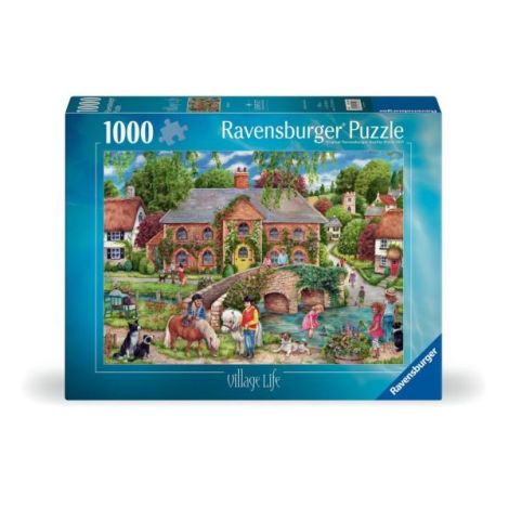 Ravensburger - Puzzle viata la sat 1000 piese - poza 1