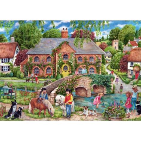 Ravensburger - Puzzle viata la sat 1000 piese - poza 3