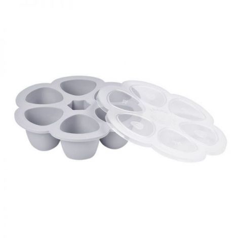 Recipient ermetic silicon multiportii 6x150 ml Beaba Light Mist - poza 3