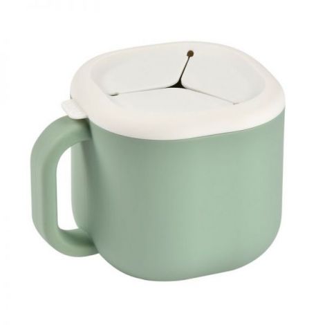 Recipient silicon pentru gustari Beaba Sage Green - poza 1