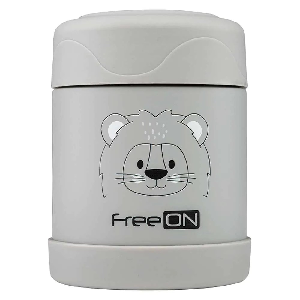 Recipient termic pentru mancare 350 ml Freeon Gri - poza 1