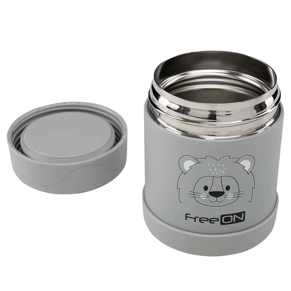 Recipient termic pentru mancare 350 ml Freeon Gri - poza 2