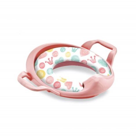 Reductor moale pentru toaleta BabyJem (Culoare: Roz) - poza 1