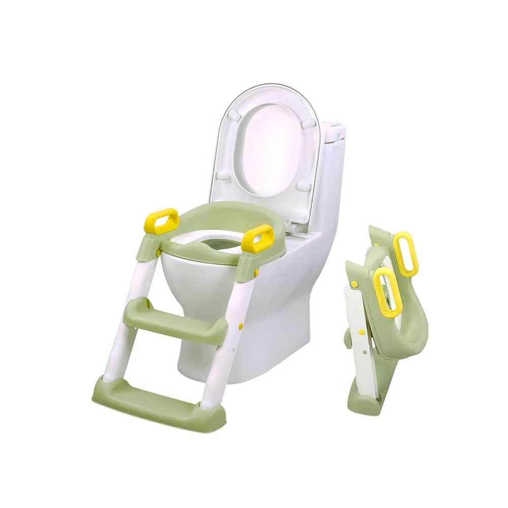 Reductor pentru toaleta cu trepte Chipolino Skippi Verde - poza 2