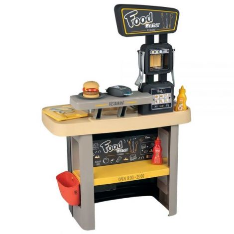 Restaurant pentru copii Smoby Food Corner negru - poza 1