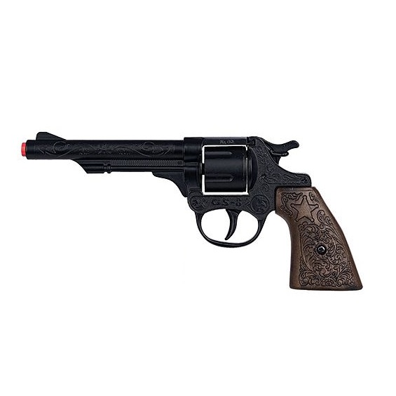 Revolver cowboy Gonher 8 focuri black - poza 1