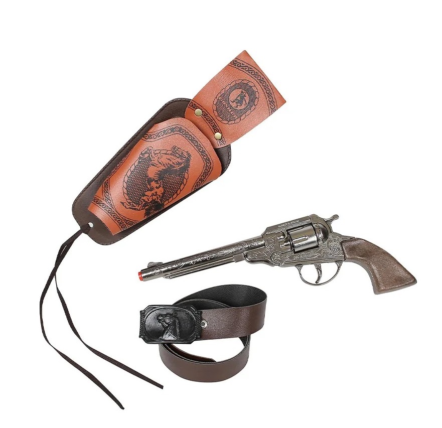 Revolver cu toc si capse Gonher Wild West - poza 1