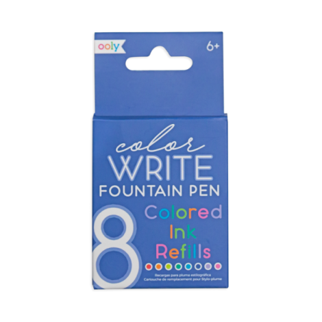 Rezerve Color Write pentru stilouri - set 8 culori - poza 3