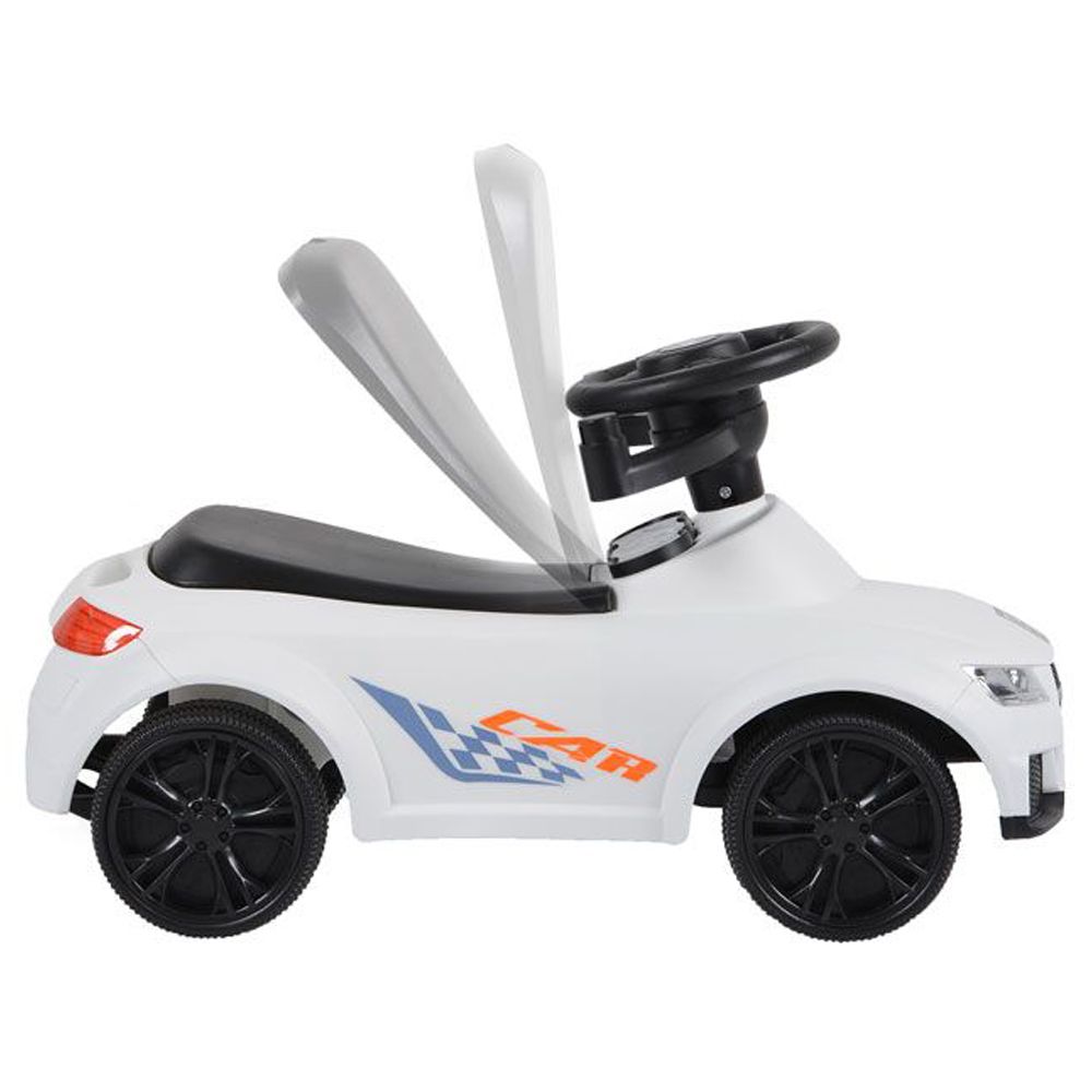 Ride On cu control parental 2 in 1 Moni Victory Alb - poza 4