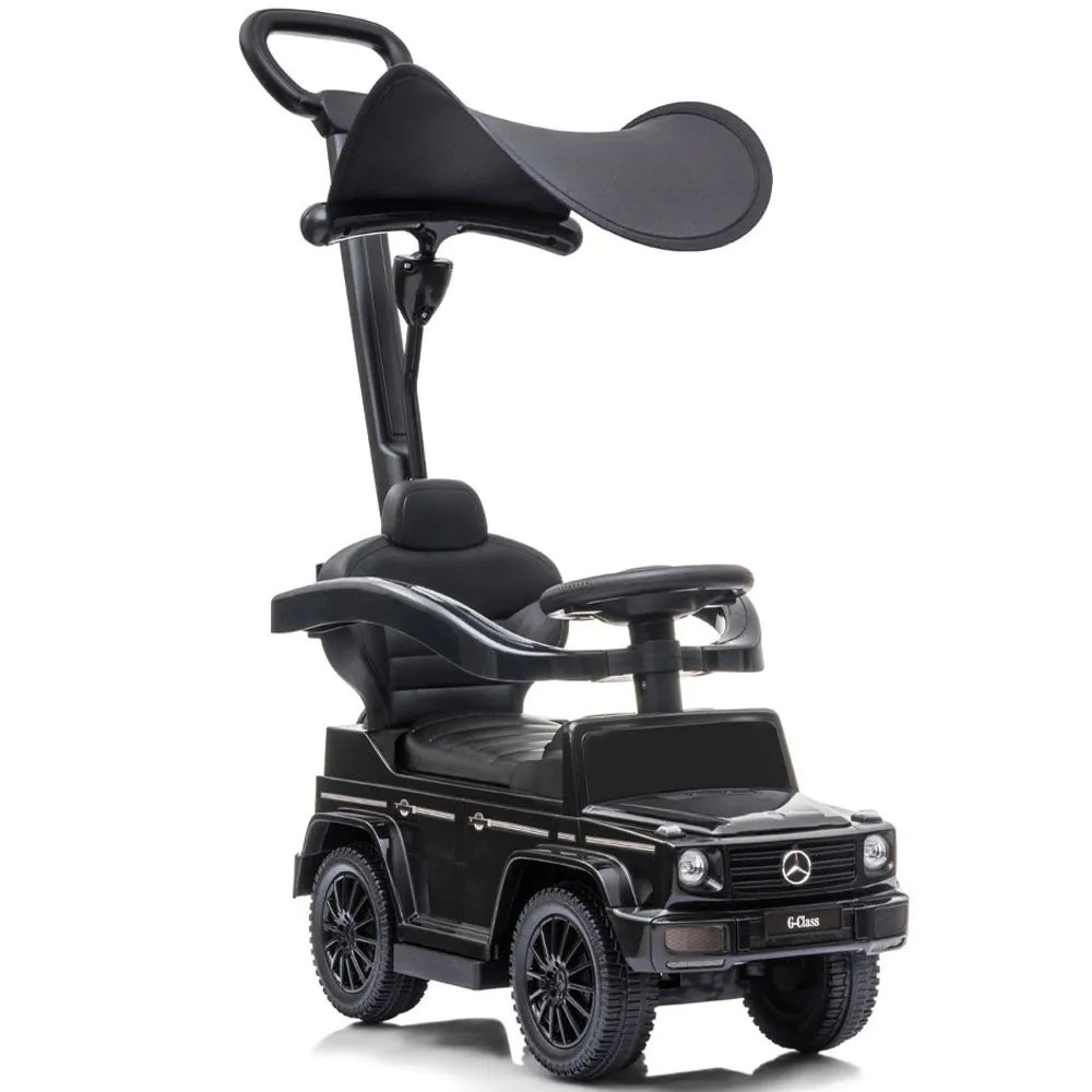 Ride On cu maner de control parental si parasolar Lorelli Mercedes G350D Negru - poza 2