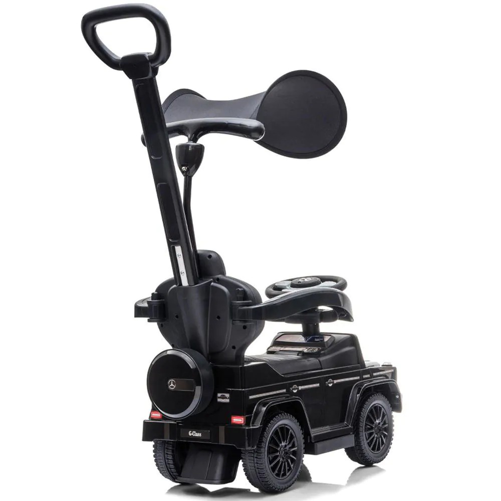 Ride On cu maner de control parental si parasolar Lorelli Mercedes G350D Negru - poza 3