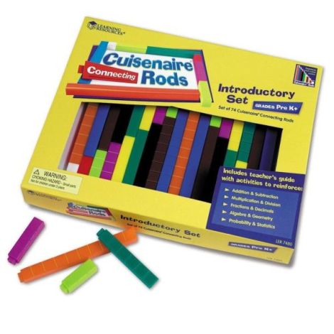 Riglete matematice interconectabile cuisenaire - poza 1