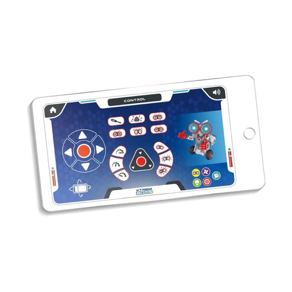 Robot Interactiv de asamblat Xtrem Bots Sam 130 piese - poza 3