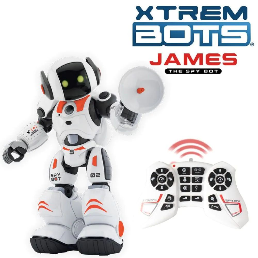 Robot Interactiv Xtrem Bots Spy James - poza 3