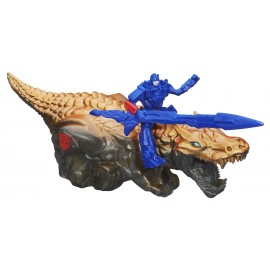 Robot Transformers Set figurine Optimus si Grimlock Dino sparkers - poza 1