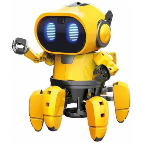 Robotul Tibo, Jucarie Stem usor de construit, 8 ani+ ,robot cu 6 picioare, Foolow-me, Explorator, Buki France Sciences - poza 1
